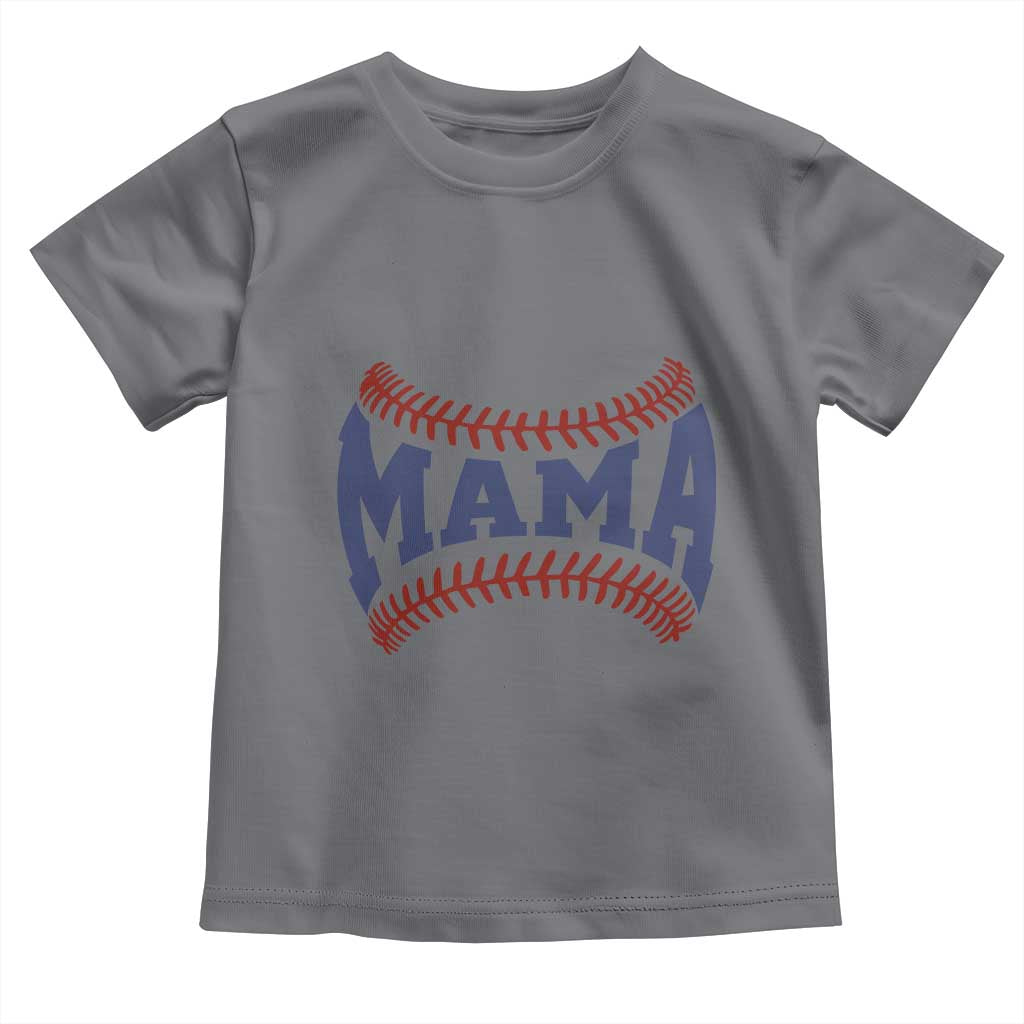 Game Day Baseball Mama Toddler T Shirt Proud Mom Gift