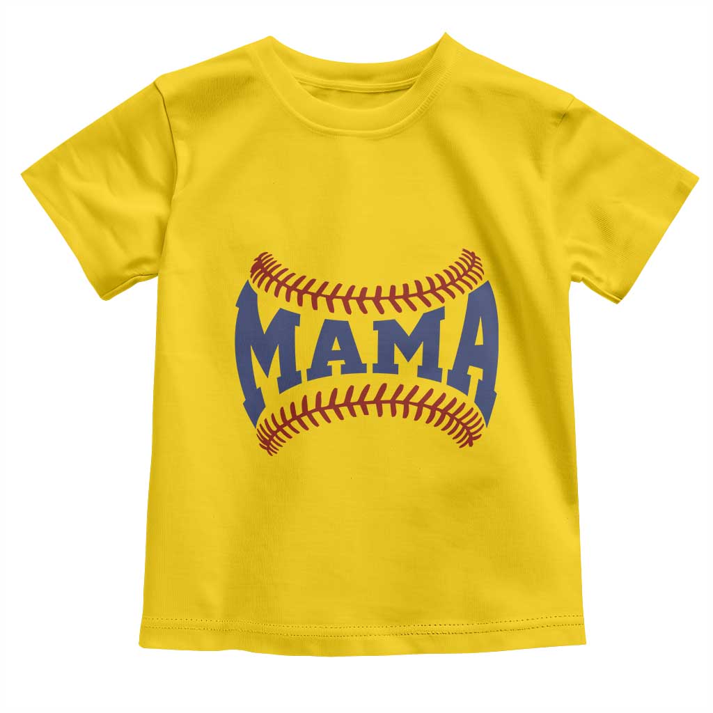 Game Day Baseball Mama Toddler T Shirt Proud Mom Gift