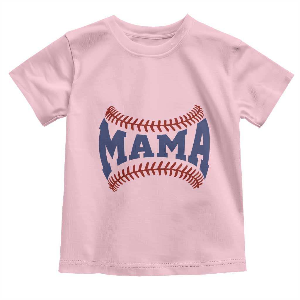 Game Day Baseball Mama Toddler T Shirt Proud Mom Gift