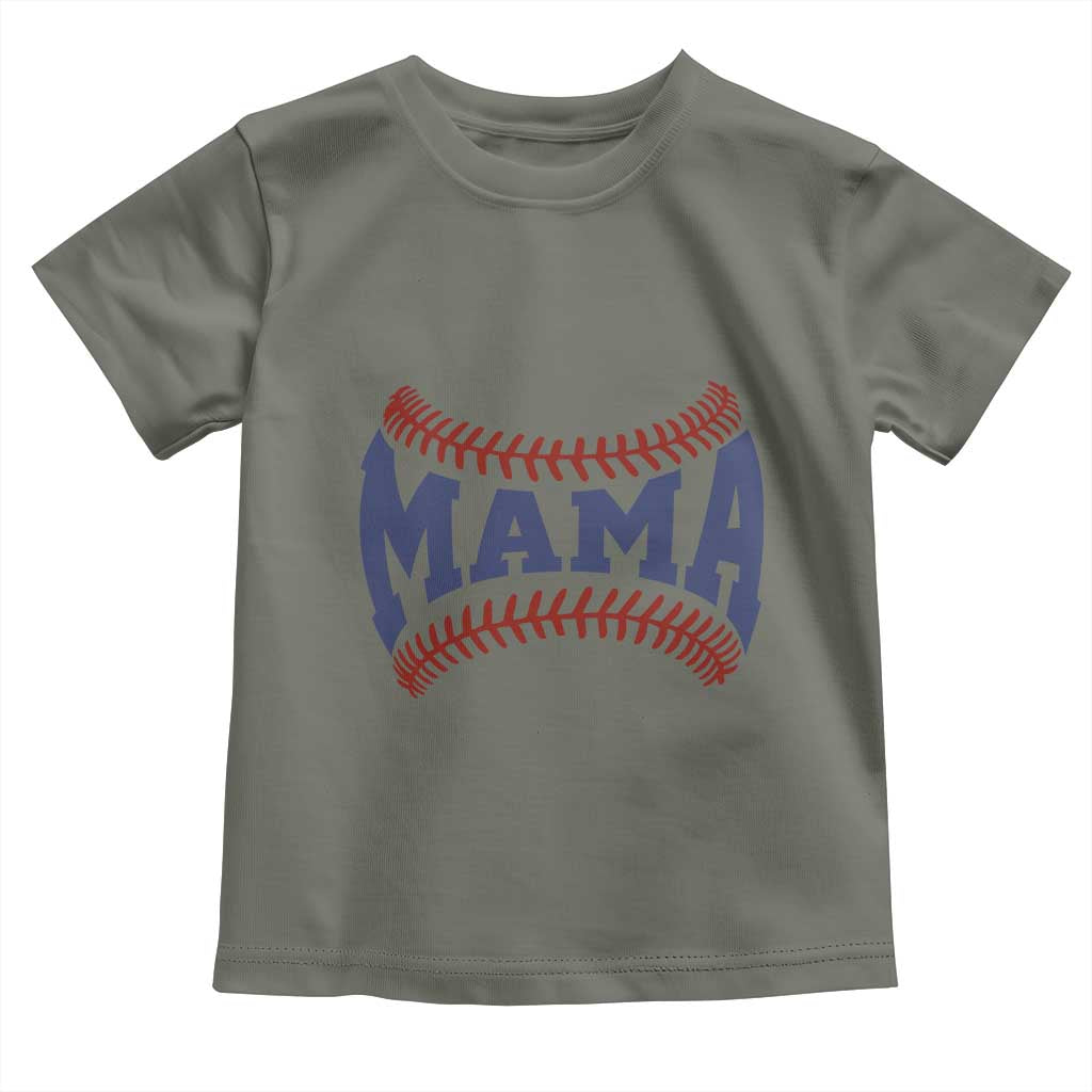 Game Day Baseball Mama Toddler T Shirt Proud Mom Gift