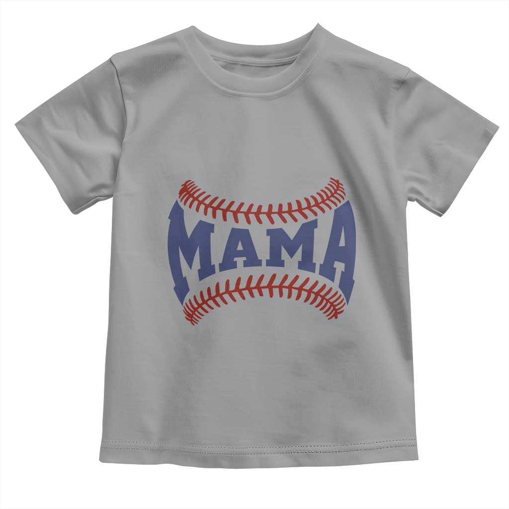Game Day Baseball Mama Toddler T Shirt Proud Mom Gift
