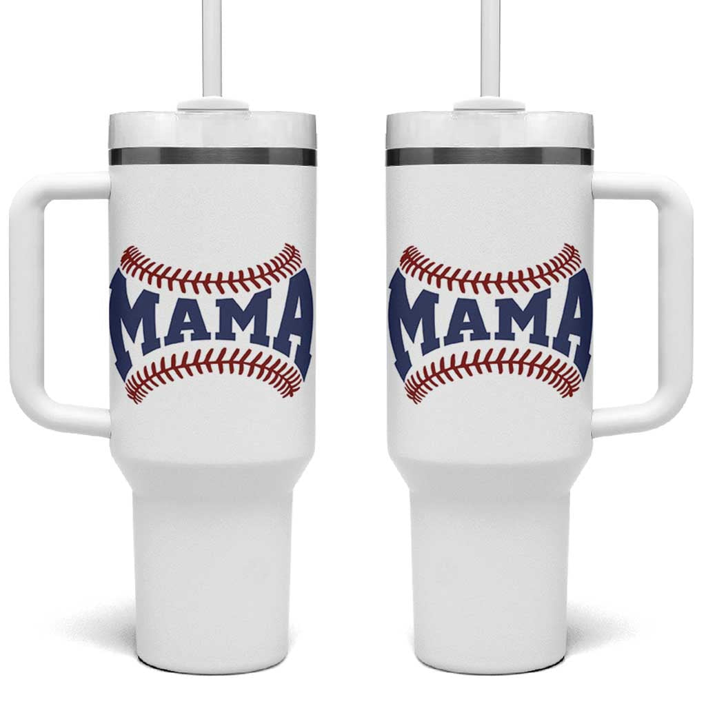 Game Day Baseball Mama Tumbler With Handle Proud Mom Gift