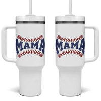 Game Day Baseball Mama Tumbler With Handle Proud Mom Gift