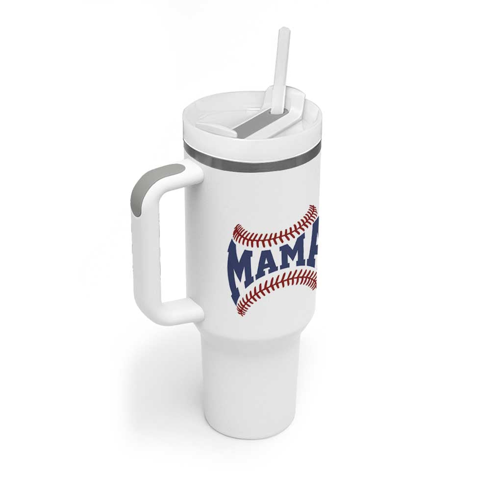 Game Day Baseball Mama Tumbler With Handle Proud Mom Gift