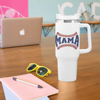 Game Day Baseball Mama Tumbler With Handle Proud Mom Gift