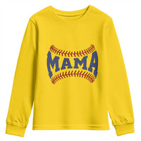 Game Day Baseball Mama Youth Sweatshirt Proud Mom Gift