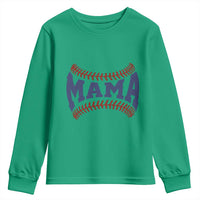 Game Day Baseball Mama Youth Sweatshirt Proud Mom Gift
