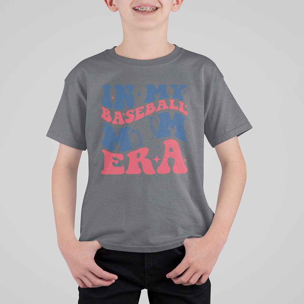 In My Baseball Mom Era T Shirt For Kid Game Day Sports Mom