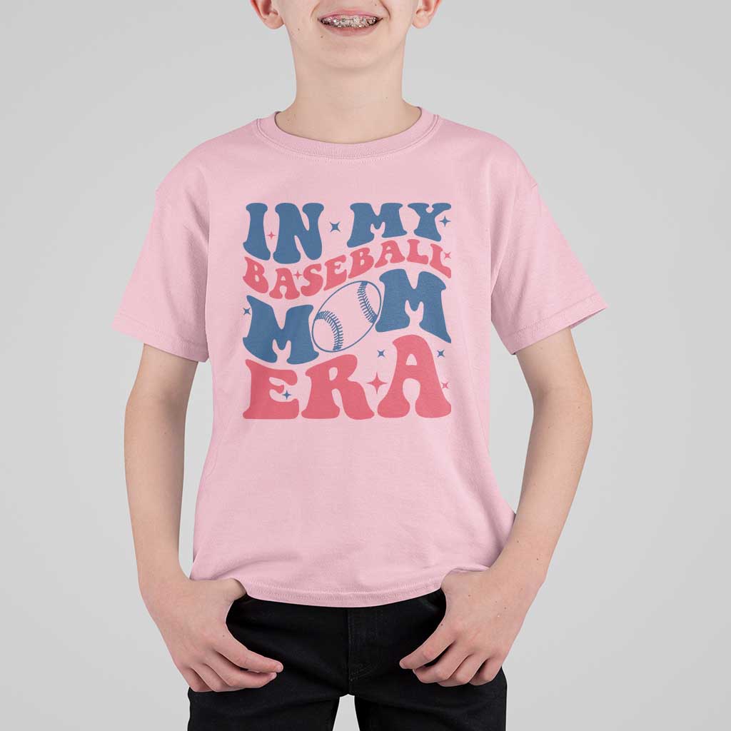 In My Baseball Mom Era T Shirt For Kid Game Day Sports Mom
