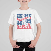 In My Baseball Mom Era T Shirt For Kid Game Day Sports Mom