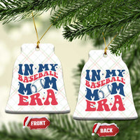 In My Baseball Mom Era Ceramic Ornament Game Day Sports Mom