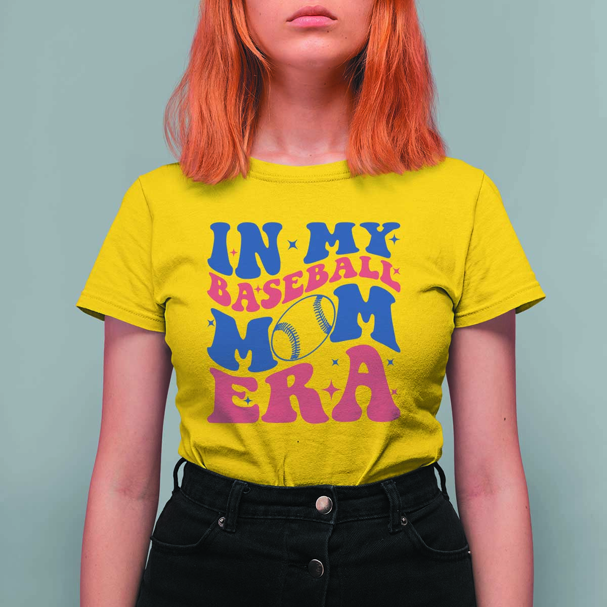 In My Baseball Mom Era T Shirt For Women Game Day Sports Mom