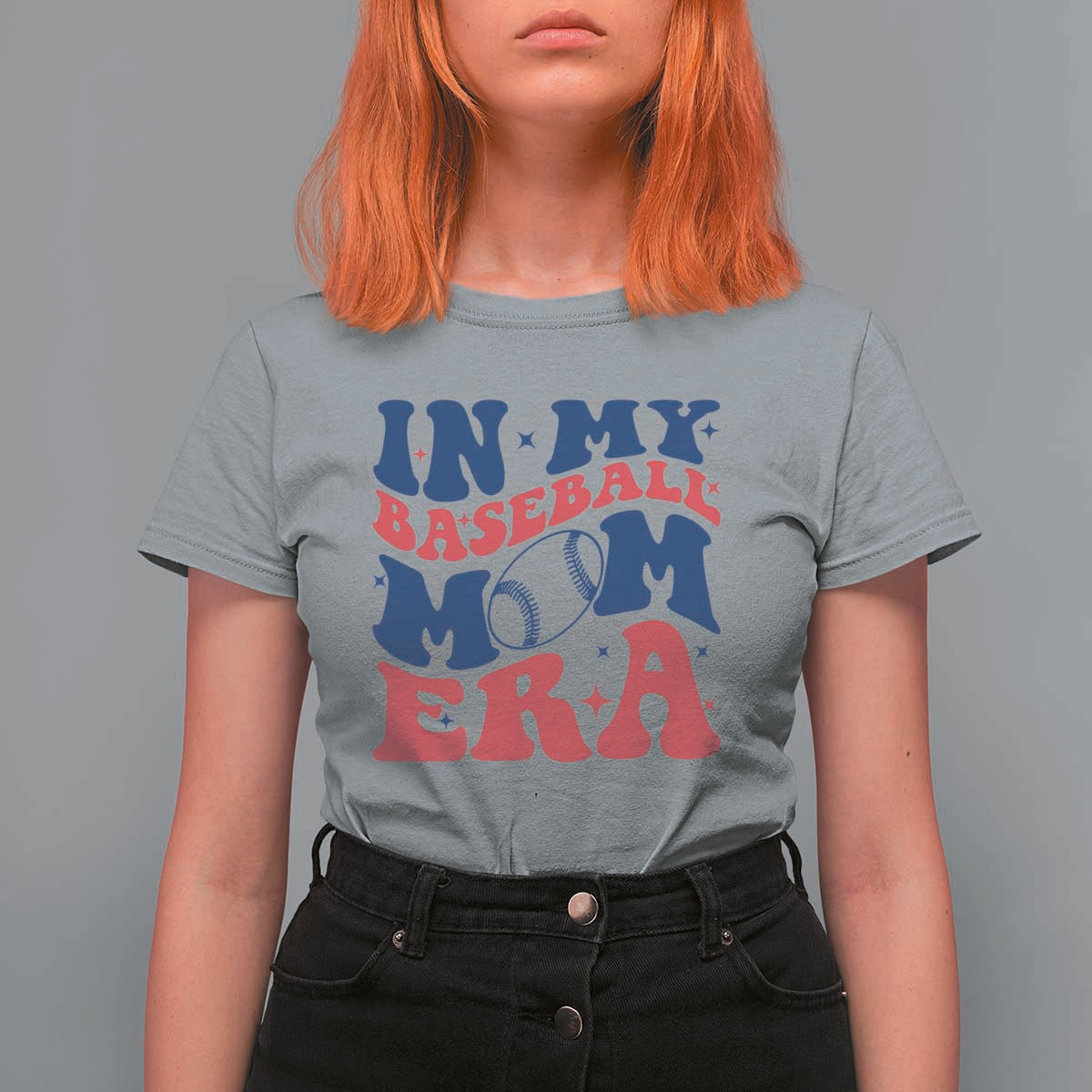 In My Baseball Mom Era T Shirt For Women Game Day Sports Mom