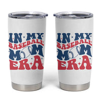 In My Baseball Mom Era Tumbler Cup Game Day Sports Mom