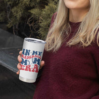 In My Baseball Mom Era Tumbler Cup Game Day Sports Mom