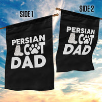 Proud Persian Cat Dad Garden Flag Funny Fluffy Cat Lover Gift