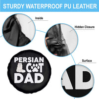 Proud Persian Cat Dad Spare Tire Cover Funny Fluffy Cat Lover Gift