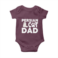 Proud Persian Cat Dad Baby Onesie Funny Fluffy Cat Lover Gift