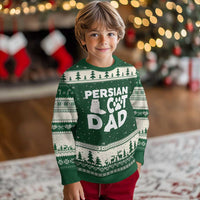 Proud Persian Cat Dad Ugly Christmas Sweater Funny Fluffy Cat Lover Gift