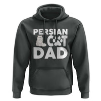 Proud Persian Cat Dad Hoodie Funny Fluffy Cat Lover Gift