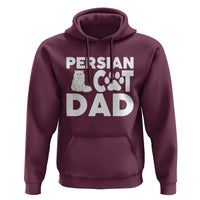 Proud Persian Cat Dad Hoodie Funny Fluffy Cat Lover Gift