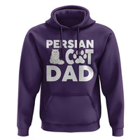 Proud Persian Cat Dad Hoodie Funny Fluffy Cat Lover Gift