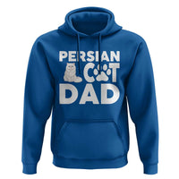 Proud Persian Cat Dad Hoodie Funny Fluffy Cat Lover Gift
