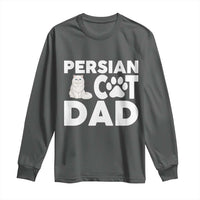 Proud Persian Cat Dad Long Sleeve Shirt Funny Fluffy Cat Lover Gift