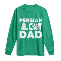 Proud Persian Cat Dad Long Sleeve Shirt Funny Fluffy Cat Lover Gift