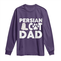 Proud Persian Cat Dad Long Sleeve Shirt Funny Fluffy Cat Lover Gift
