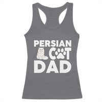 Proud Persian Cat Dad Racerback Tank Top Funny Fluffy Cat Lover Gift
