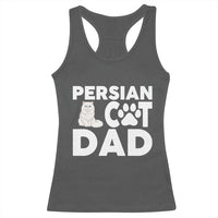 Proud Persian Cat Dad Racerback Tank Top Funny Fluffy Cat Lover Gift
