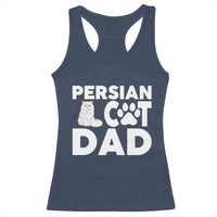 Proud Persian Cat Dad Racerback Tank Top Funny Fluffy Cat Lover Gift