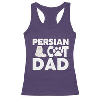 Proud Persian Cat Dad Racerback Tank Top Funny Fluffy Cat Lover Gift
