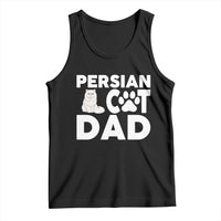 Proud Persian Cat Dad Tank Top Funny Fluffy Cat Lover Gift