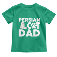 Proud Persian Cat Dad Toddler T Shirt Funny Fluffy Cat Lover Gift