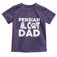 Proud Persian Cat Dad Toddler T Shirt Funny Fluffy Cat Lover Gift