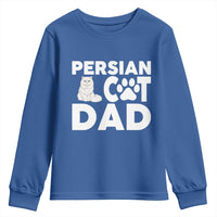 Proud Persian Cat Dad Youth Sweatshirt Funny Fluffy Cat Lover Gift