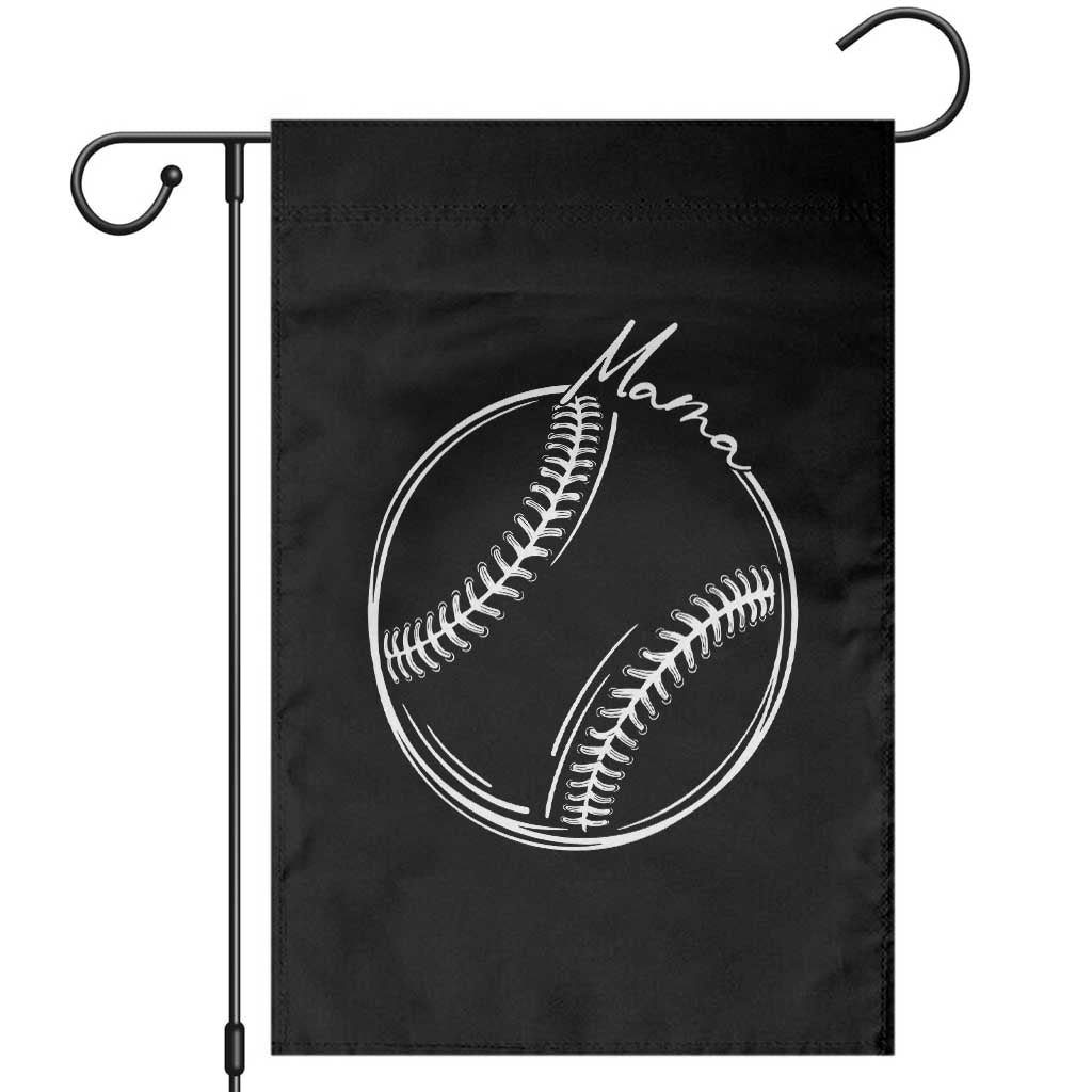 Baseball Mama Graphic Garden Flag Game Day Gift For Baseball Moms