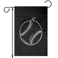 Baseball Mama Graphic Garden Flag Game Day Gift For Baseball Moms
