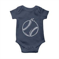 Baseball Mama Graphic Baby Onesie Game Day Gift For Baseball Moms