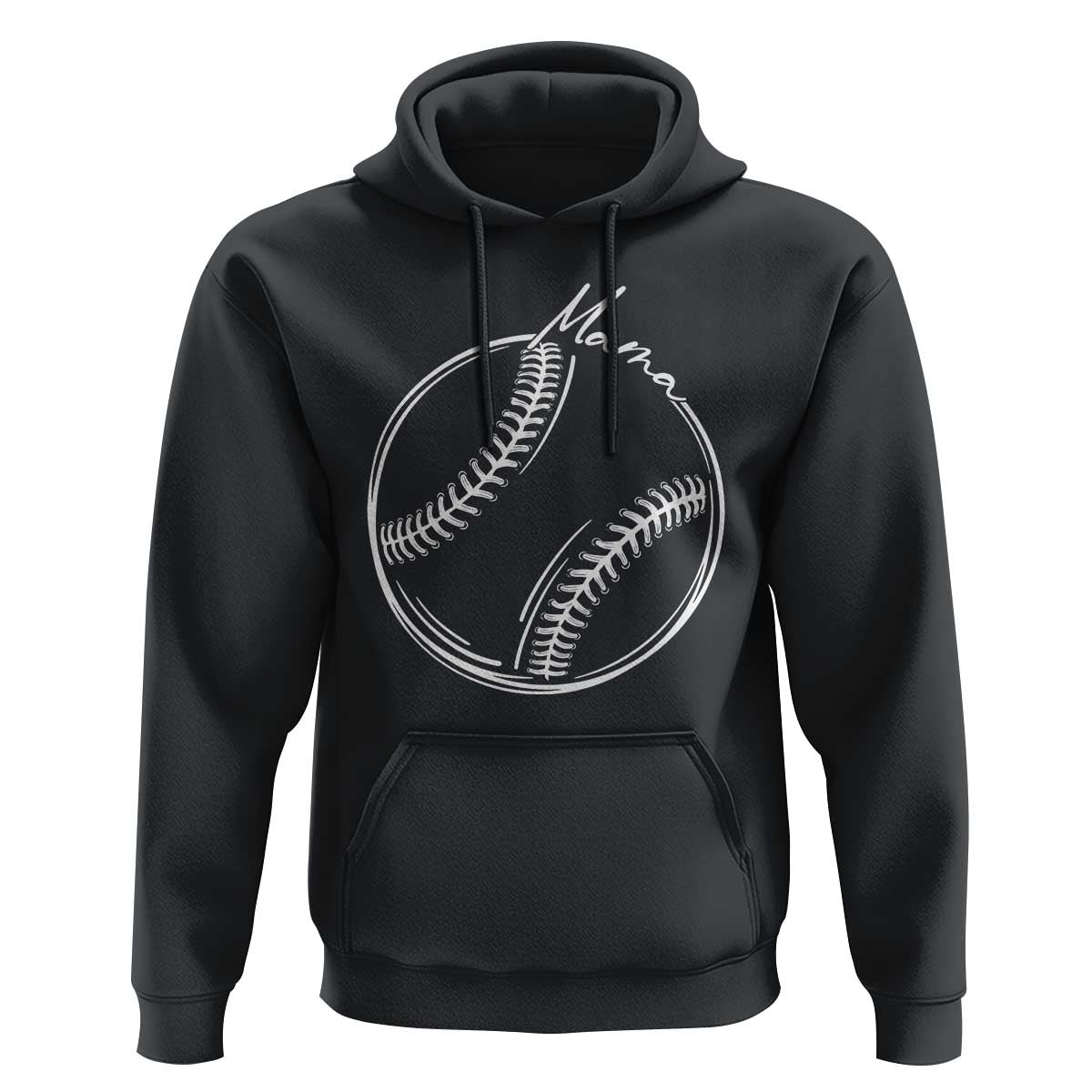 Baseball Mama Graphic Hoodie Game Day Gift For Baseball Moms