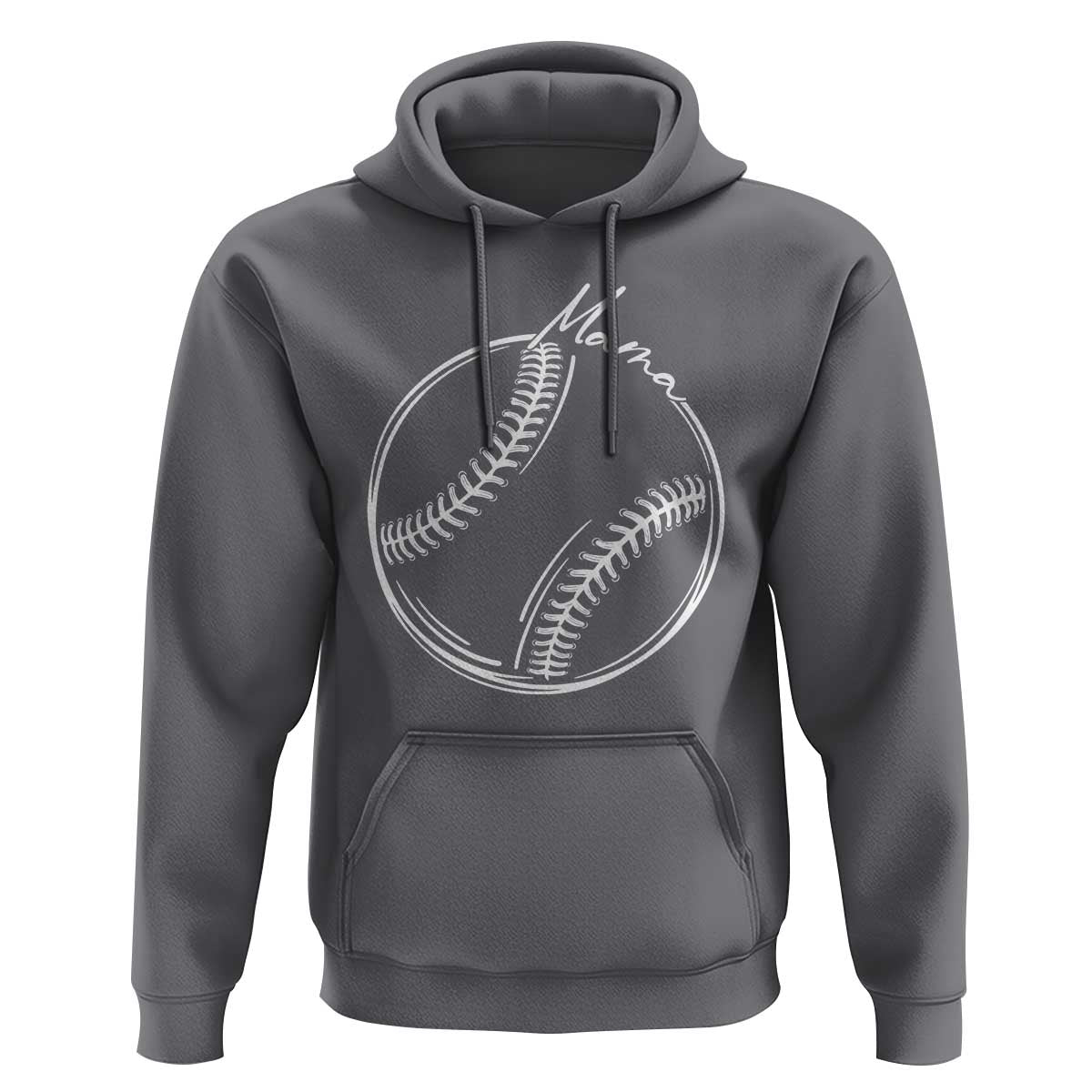 Baseball Mama Graphic Hoodie Game Day Gift For Baseball Moms