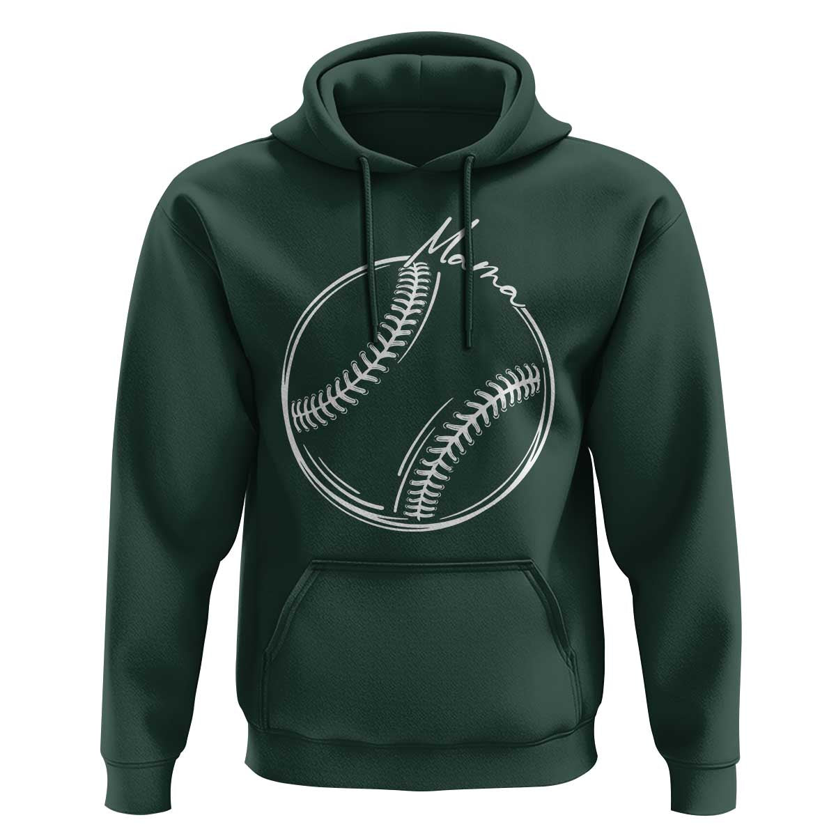 Baseball Mama Graphic Hoodie Game Day Gift For Baseball Moms