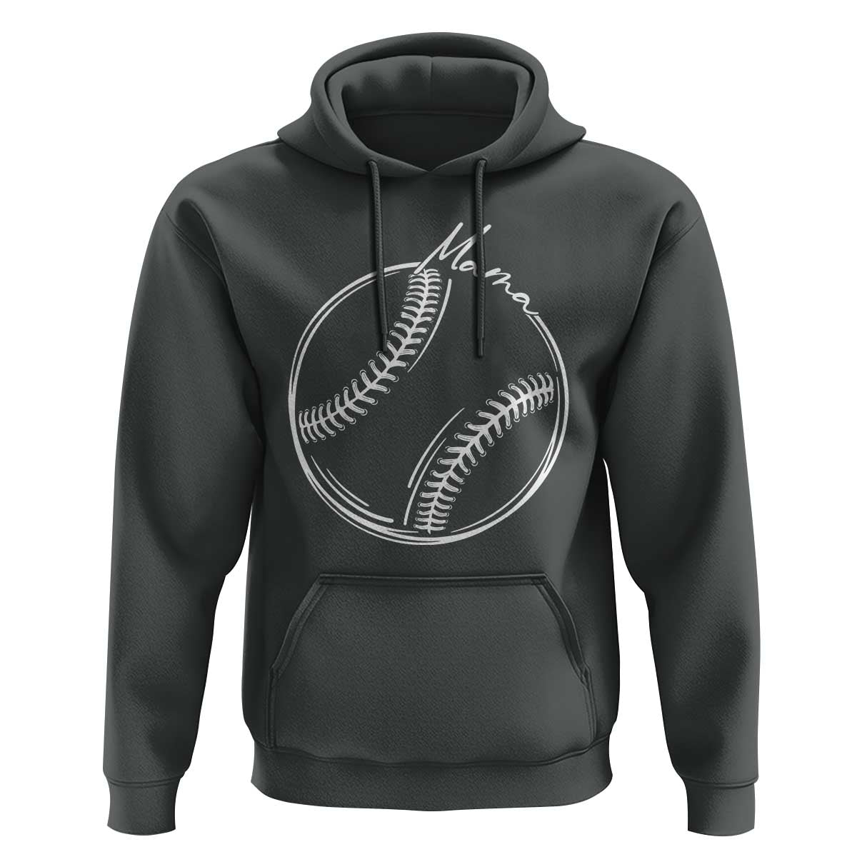 Baseball Mama Graphic Hoodie Game Day Gift For Baseball Moms