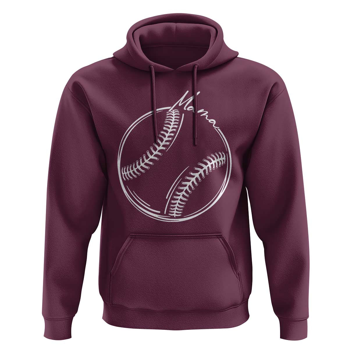 Baseball Mama Graphic Hoodie Game Day Gift For Baseball Moms