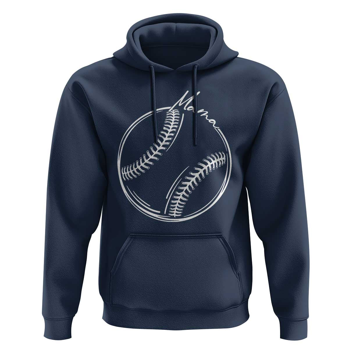 Baseball Mama Graphic Hoodie Game Day Gift For Baseball Moms