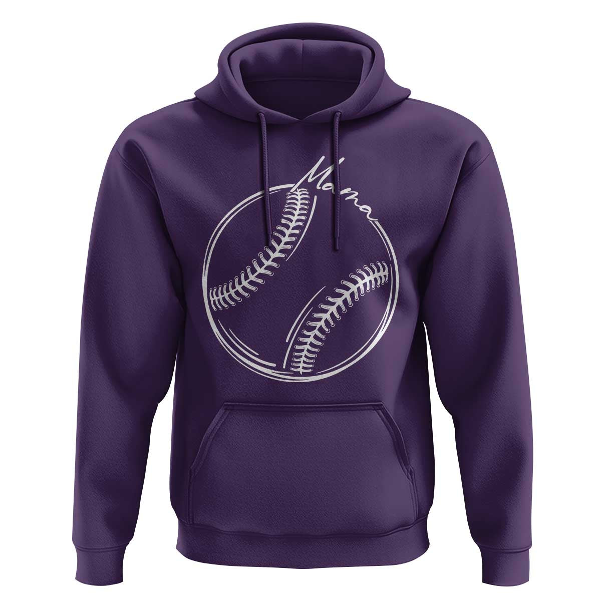 Baseball Mama Graphic Hoodie Game Day Gift For Baseball Moms