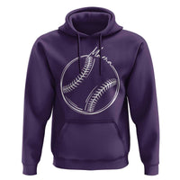 Baseball Mama Graphic Hoodie Game Day Gift For Baseball Moms