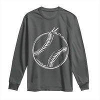 Baseball Mama Graphic Long Sleeve Shirt Game Day Gift For Baseball Moms